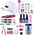 Kit Unhas De Gel Cabine Lixadeira Acessórios Alongamento - Imagem 1