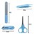 Kit Higiene Bebê Azul Cortador de Unhas Tesoura Pinça Lixa - Imagem 5