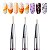 Kit 3 Pincéis Ponta Fina Decoração de Unha Nail Art Manicure - Imagem 3