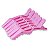 Kit 24 Presilhas Prendedor Cabelo Jacaré Crocodilo Rosa - Imagem 2