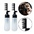 Kit 2 Pentes Frasco Aplicador de Tinta Cabelo 160ml Preto - Imagem 1