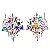 Kit 10 Pares Adesivos Autocolante Seios Carnaval Joia Strass - Imagem 3