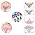 Kit 4 Adesivo Seios Colo Pedraria Strass Carnaval Festivais - Imagem 1