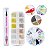 Kit Pincel Pega Strass + Disco Strass + Mini Caviar Nail Art - Imagem 1