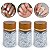 Kit 3 Folha Ouro Picada Prata Decoração Encapsulamento Prata - Imagem 1