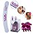 5 Kits Lembrancinhas Presilha Cabelo Lixa Esponja Maquiagem - Imagem 3