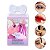 Kit 3 Mini Esponja Gota+ 8 Mini Pincel Ponta Dupla Maquiagem - Imagem 2