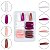 Kit 288 Unhas Postiças Bailarina Realista Tamanhos Variados - Imagem 5