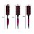 Kit 3 Escova de Cabelo Redonda Cerdas Duplas Térmica Rosa - Imagem 7