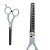 Kit 2 Tesoura Fio Navalha + 2 Tesoura Desbaste Corte Cabelo - Imagem 5