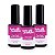 Kit 3 Top Coat Sem Cabine 10ml Selante Finalizador Brilho - Imagem 2