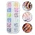 Kit 12 Borboletas Coloridas Encapsulada Decoração Unhas Gel - Imagem 3