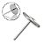 Broca Disco 2,5cm Manicure Pedicure Podologia Lixadeira - Imagem 2