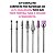 Kit 8 Brocas Tungstênio Diamantada Escovinha Disco + Suporte - Imagem 7