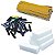 Kit Lixa Unhas 50 Polidora Mini + 100 Parda 13cm + 10 Bloco - Imagem 1