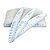 Kit 50 Lixa de Unhas Gel Lavável Bumerangue Régua 100/180 - Imagem 3