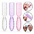 Kit 3 Escovinha Cabo Manicure Pedicure Limpeza Pó Unhas Gel - Imagem 1
