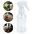Borrifador Transparente Pequeno 130ml Trava Spray Álcool - Imagem 2