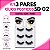 Kit 3 Pares Cílios Postiços Efeito Natural Volumoso 5D 02 - Imagem 1