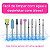 Kit 10 Brocas Unhas Gel Diamantada Cutilagem Russa + Suporte - Imagem 5
