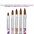 Kit 5 Pincéis Ponta Dupla Nail Art + Boleadores Pontilhismo - Imagem 5
