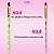 Kit 5 Pincéis Ponta Reta Decoração de Unha Nail Art Manicure - Imagem 8