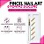 Kit Pincel Troca Ponta + 6 Pontas de Silicone Nail Art Unhas - Imagem 2
