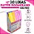 Kit 20 Lixas Polidora Buffer 100/180 Boomerang Helen Color - Imagem 1