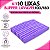 Kit 10 Lixas Buffer Reta Lavável Gramatura 100/180 Unhas - Imagem 1