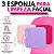Kit 3 Esponja Limpeza Facial Esponjinha Puff Skincare Rosto - Imagem 1