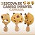 Kit 3 Escova Infantil Desembaraça Cabelo Pelúcia Capivara - Imagem 2