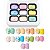 Paleta 9 Cores Tons Pastel Esmalte Gel UV/LED Bella Rosa - Imagem 7