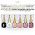 Kit 6 Esmalte em Gel UV/LED Nail Art Preto Branco Nude 20ml - Imagem 3