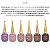 Kit 6 Esmaltes Gel UV/LED Nude Marrom Lilás Bella Rosa 20ml - Imagem 4