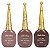 Kit 6 Esmaltes Gel UV/LED Nude Marrom Lilás Bella Rosa 20ml - Imagem 6