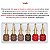 Kit 6 Esmalte em Gel Unha UV/LED Nail Art Nude Vermelho 20ml - Imagem 3