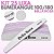 25 Lixa Unhas Bumerangue Lavável 100/180 Manicure Bella Rosa - Imagem 1