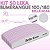 Kit 50 Lixas Unhas Gel Bumerangue Lavável 100/180 Bella Rosa - Imagem 1