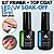 Kit Primer 15ml + Top Coat Selante 15ml Soak-Off, Top Lírio - Imagem 1