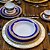 CONJUNTO EM PORCELANA EMPRESS BLUE PLATINUM DE PRATOS PARA JANTAR - Imagem 4