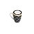 CANECA PORCELANA TAMPA E FILTRO ALEXANDRIA 310ml - Imagem 2