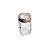 POTE  VIDRO TRANSPARENTE C/TAMPA  ACRÍLICO GOLD ROSÉ 300ml - Imagem 2