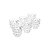 CJ 6 COPOS P/WHISKY DE CRISTAL FORTUNE 290ML - Imagem 2