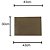 LUGAR AMERICANO PVC CINZA 43x30cm - Imagem 4