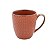 CANECA DE PORCELANA LARANJA 400ml - Imagem 1