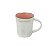 CANECA DE PORCELANA ALLURE VERMELHO 270ml - Imagem 1