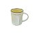 CANECA DE PORCELANA ALLURE AMARELO 270ml - Imagem 1