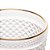 CJ 6 TAÇAS VIDRO P/ÁGUA C/FIO DOURADO BICO DE JACA 255ml - Imagem 8