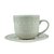 CJ 4 XÍCARAS PORCELANA P/CHÁ C/PIRES GRACE BRANCO 250ml - Imagem 4
