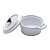 MINI CAÇAROLA DE PORCELANA BLACK LID BRANCA 12,7cm - Imagem 2